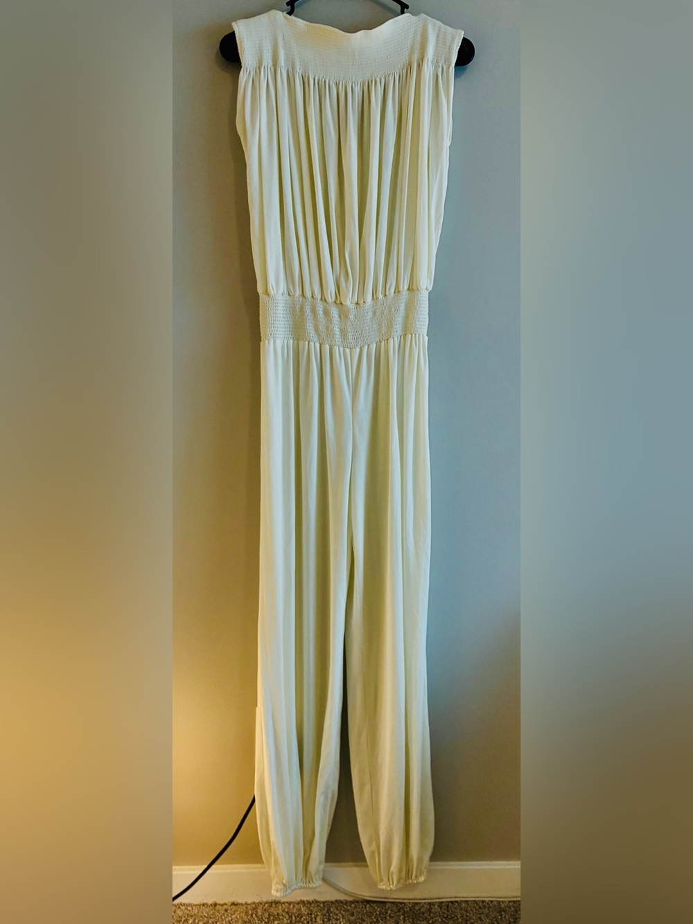 Vintage Women's Cream Jumpsuit